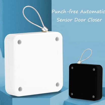 Automatic Punch-free Sensor Door Closer Quick Install & Stable Hole-free