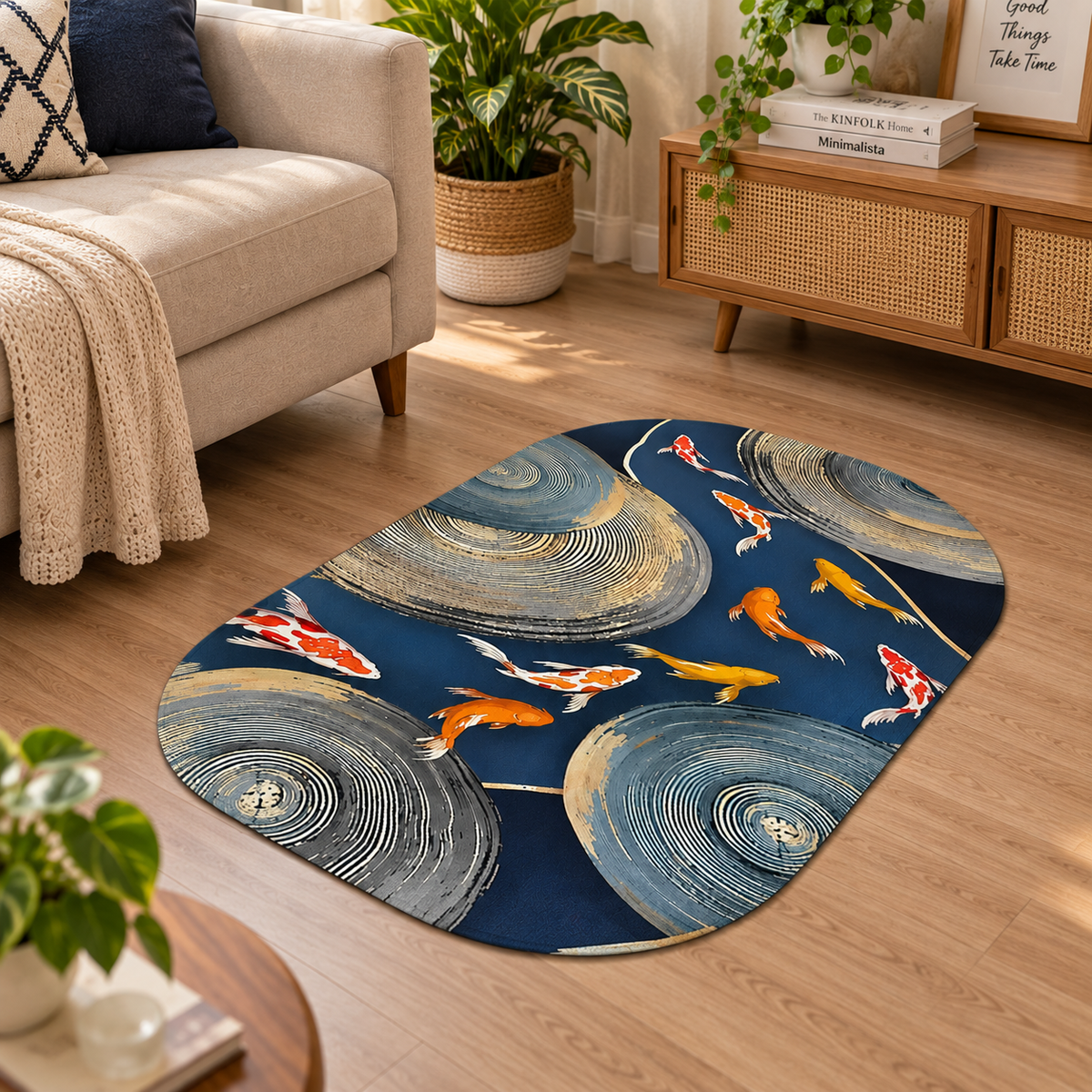 Quick-Dry Water Absorbent Mat – Anti-Slip Bathroom Floor Mat for Home