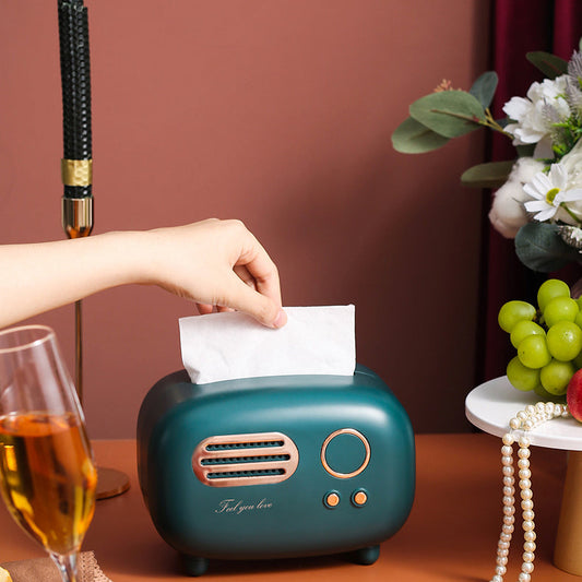Radio Tissue Box, Home and Living 
