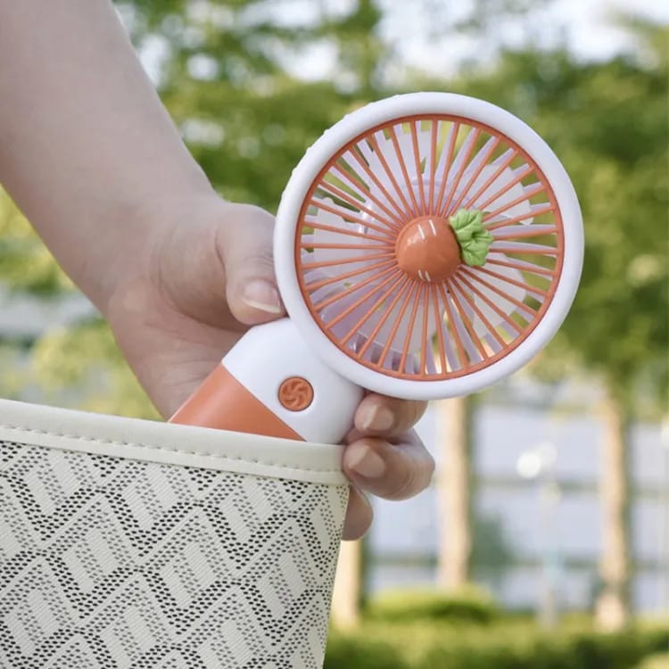 Random Design Mini Hand Fan
