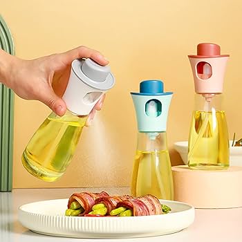 Refillable 200ml Oil Mister For BBQ & Oven Cooking, Kitchen Accessories 