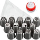 10 PC Russian Icing Piping Pc Dessert Cake Decorating Nozzle Set