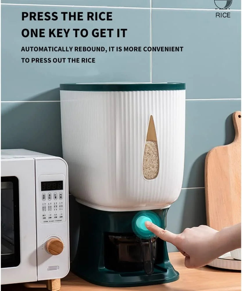 High Grade 10KG Rice Dispenser Container