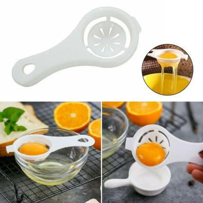 2Pcs Separate Egg White Yolk Separator