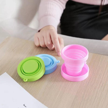 Silicone Collapsible Travel Sport Folding Cup