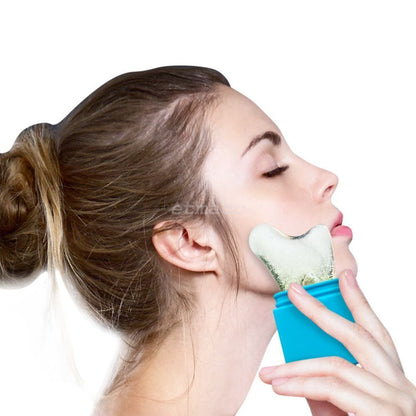 Silicone Gua Sha Ice Facial Therapy Roller