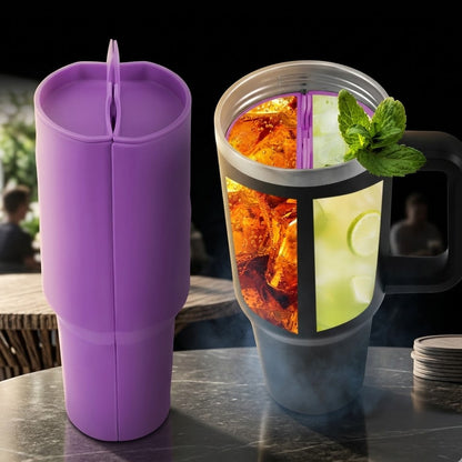 Silicone Travel Mug With Built In Compartments, Home and Living 
