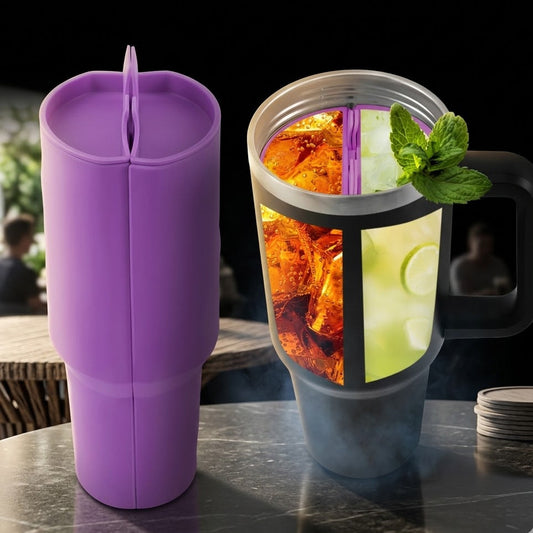 Silicone Travel Mug With Built In Compartments, Home and Living 