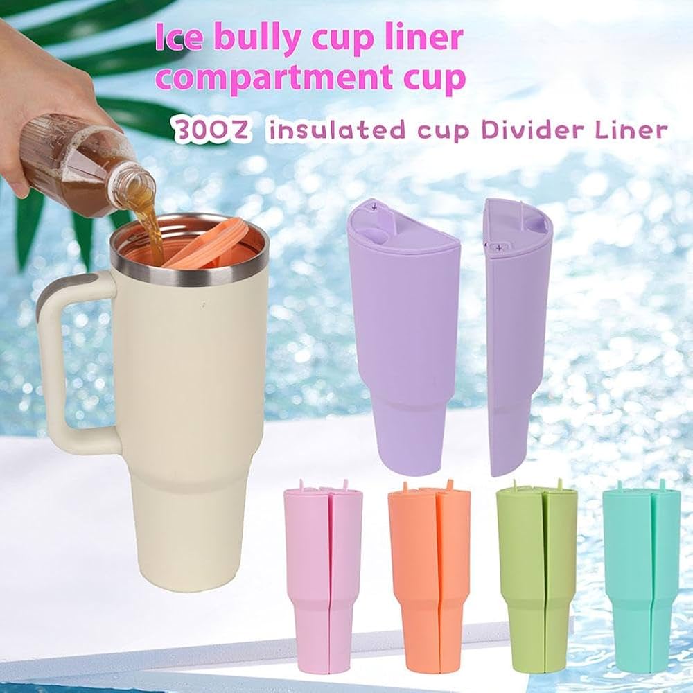 Silicone Travel Mug With Built In Compartments, Home and Living 