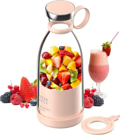 Smart Automatic Portable Electric 350ml Gear Cutter Usb Mixer Mini Juicer Blender