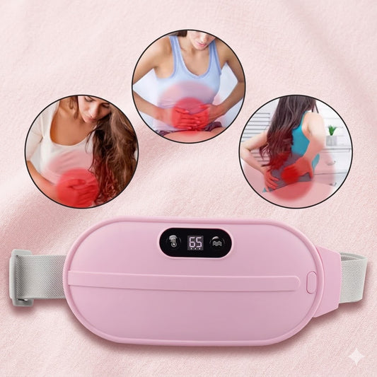 Smart Heating Pad Belt For Women Muscles Pain & Back Relief
