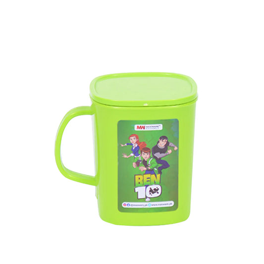 1 Pcs Kids Smiley Face Mug With Lid