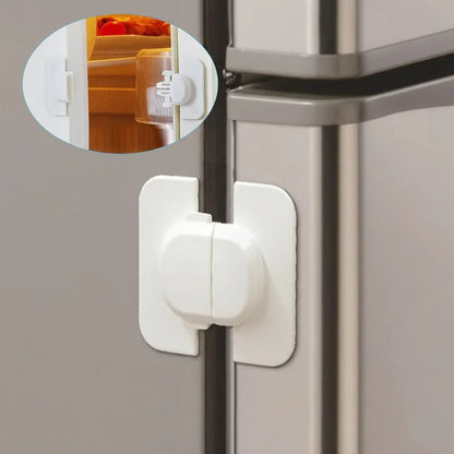 Fridge Safety Side Door Lock Clip For Child Protection