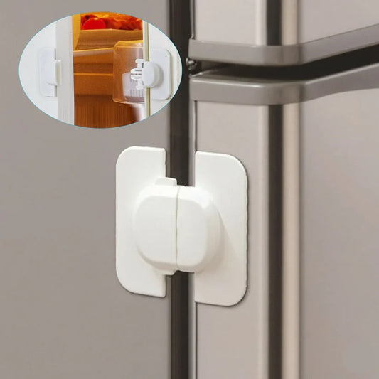 Fridge Safety Side Door Lock Clip For Child Protection