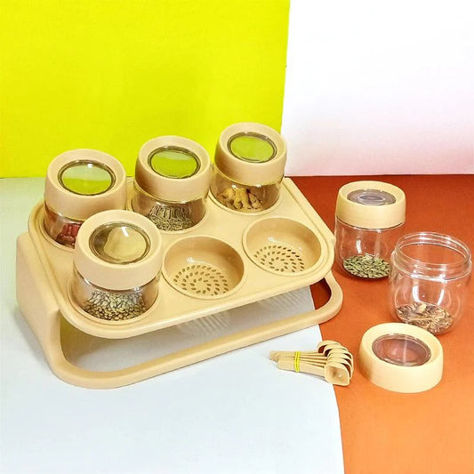 6 Pcs Spice Storage Set