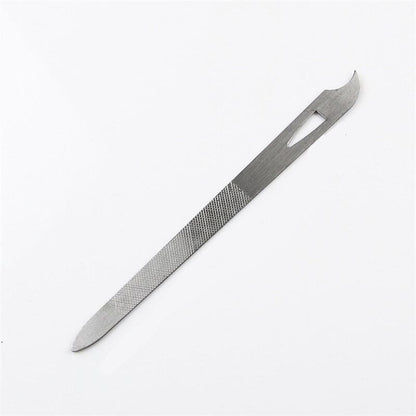 Stainless Steel 3 in 1 Nail Buffer File