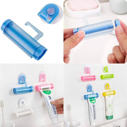 Toothpaste Squeezer Rolling Dispenser Holder Under One Dollar