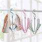 1 PC Thickened Double Hook Drying Shoe Rack