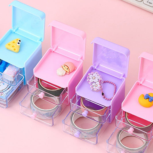 Tiny Jewelry Organizer Box For Rings & Pins, 