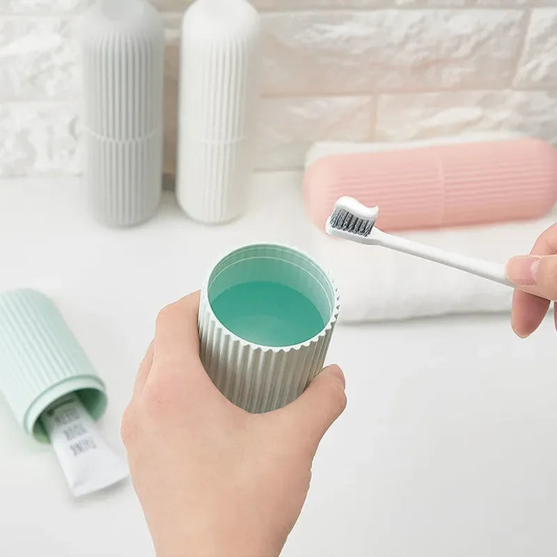 Portable Toothbrush Travel Cover Cup Holder