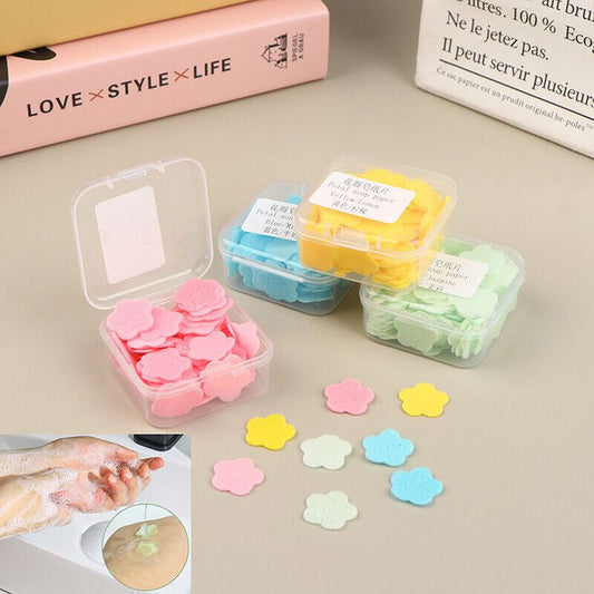 Travel Flower Soap Paper
Under One Dollar 