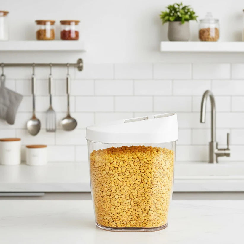 Trendi 1000ml Jar For Snacks, Sugar & Spices, Kitchen Accessories 