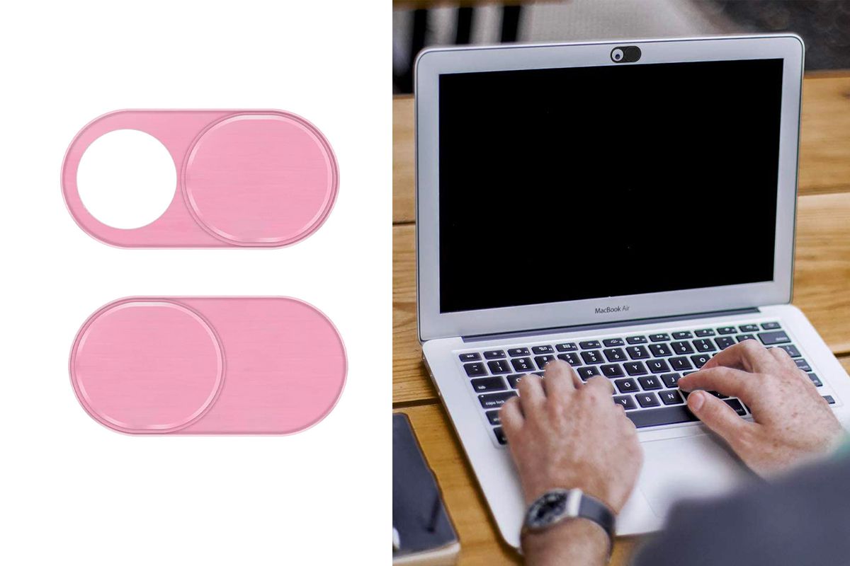 2PC Ultra Thin Webcam Slide Privacy Protection Laptop Cover