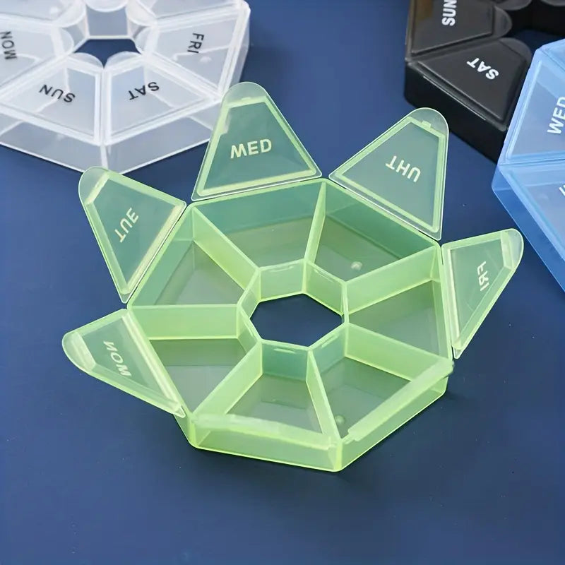 Weekly Tablet & Capsule Storage Container