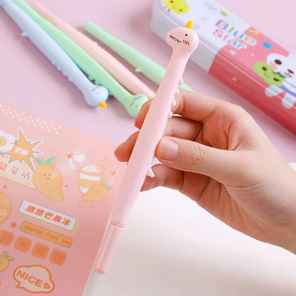 1 Pcs Cute Dino Head Design Gel-Pen