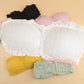 Women Strapless Thin Breathable Lace Tops Wrapped Chest Top (free Size)
