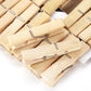 20PC Wooden Clothespins Durable Clothes Pegs Pins