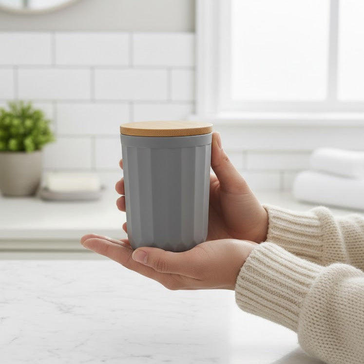  Wooden Texture Bathroom Set, Home and Living 
