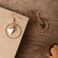 Deluxe Ringed Triangle Earrings