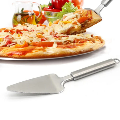 Stainless Steel Triangle Pizza Cake Spatula Cutter