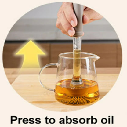 Heat-Resistant Silicone Grill Oil Brush