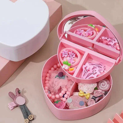 Heart Shape Cute Jewellery Box Organizer