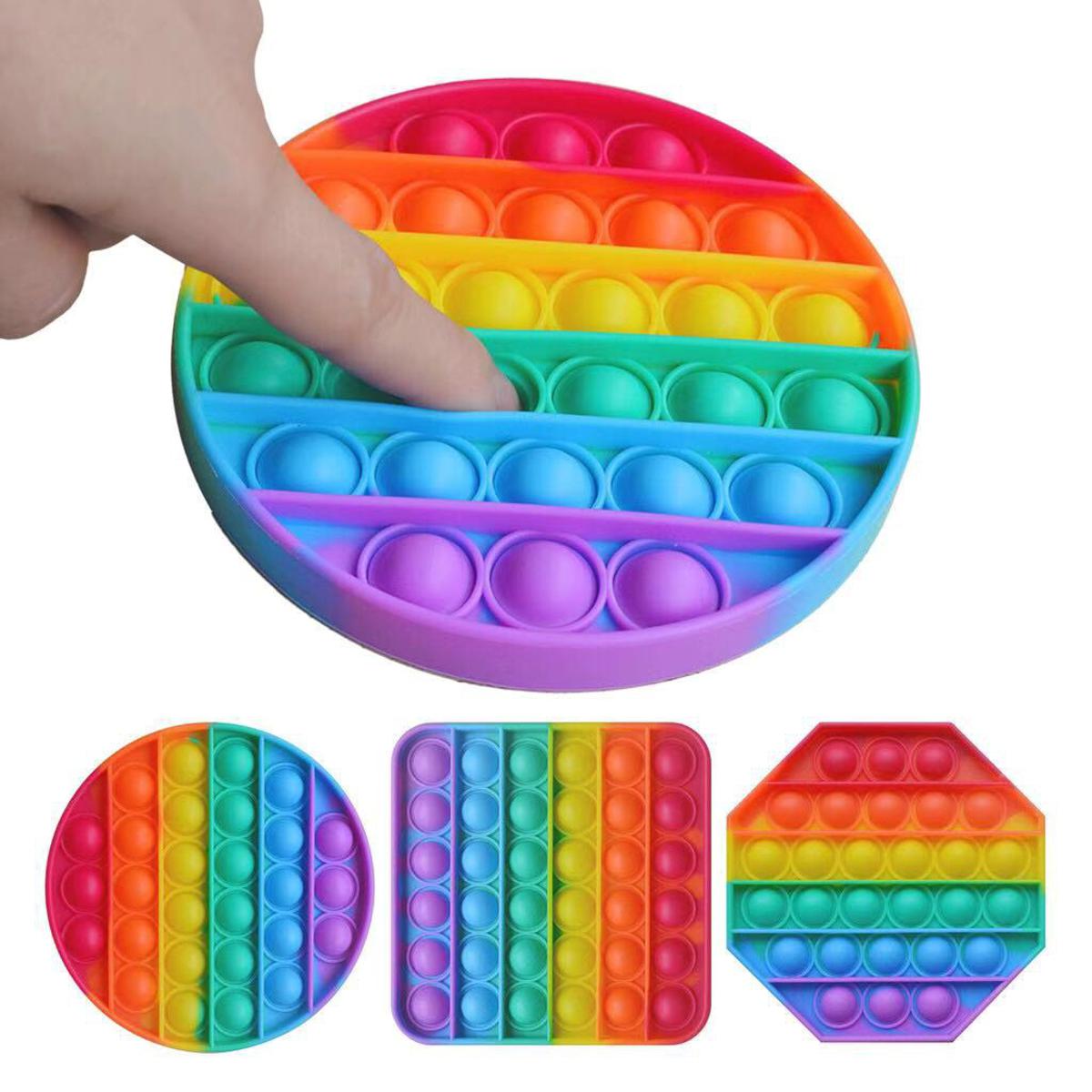 1 Pc Random Shape Popit Fidget Toy