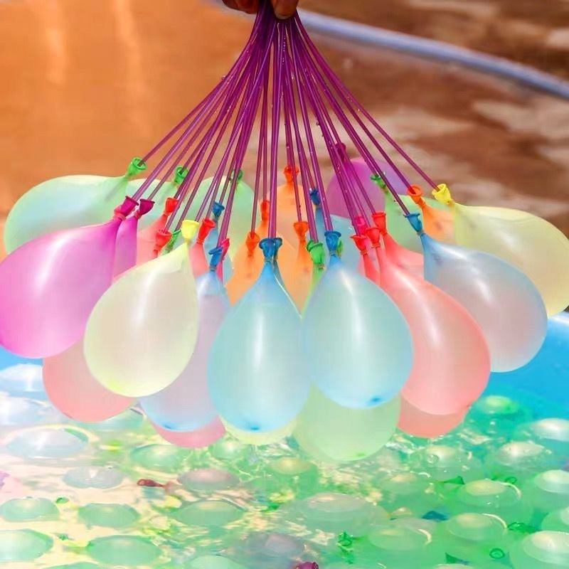 Bunch Of 111 Automatic Fill and Tie Magic Water Balloons