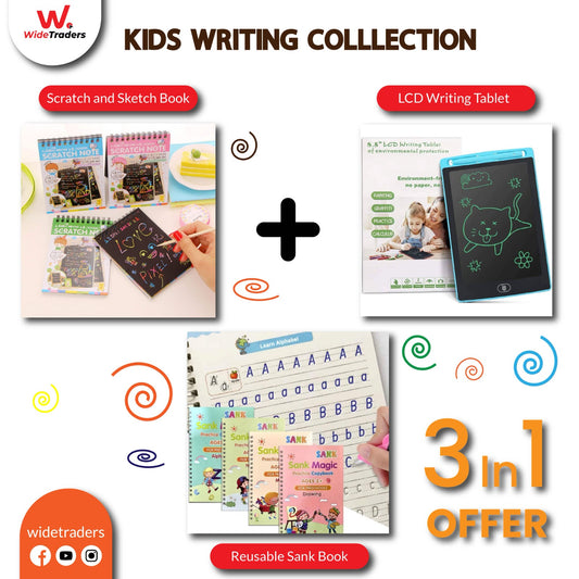 Kids Writing Collection 3 in 1  Deal
