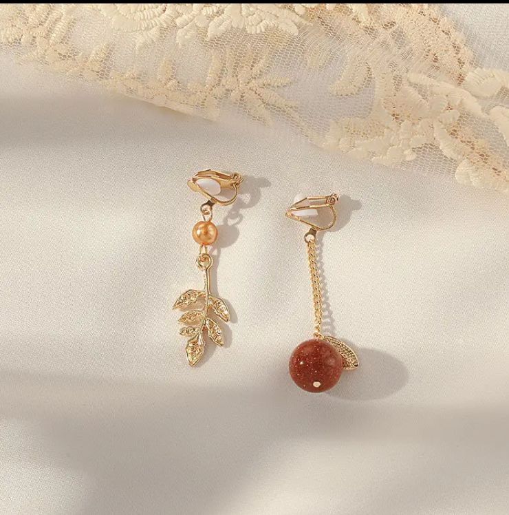 Korean Gold Plated Earrings Jewelry for Women