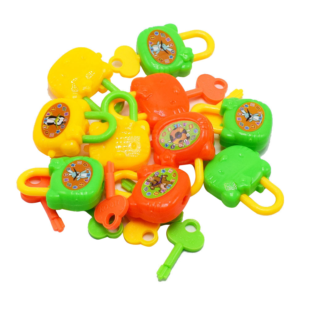 5pcs kids lock and key toy