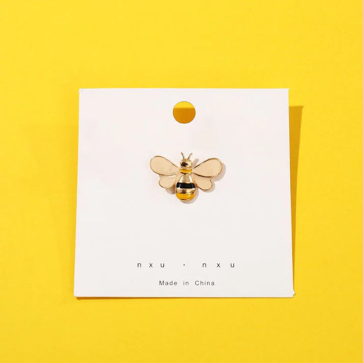 Adorable Honey Bee-Shaped Brooch
