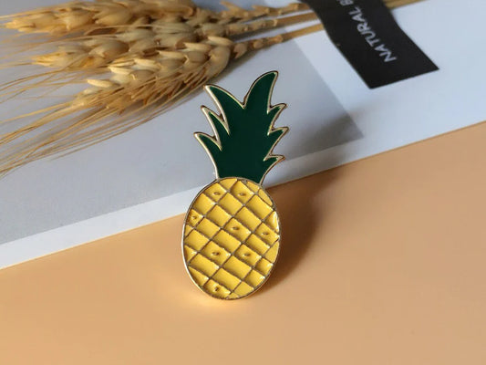 Infuse a Tropical Delight into Your Style with Our Cute Pineapple Brooch