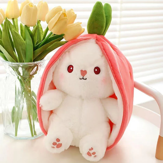 Strawberry Rabbit Cuddle Plush (25Cm/10Inch)
