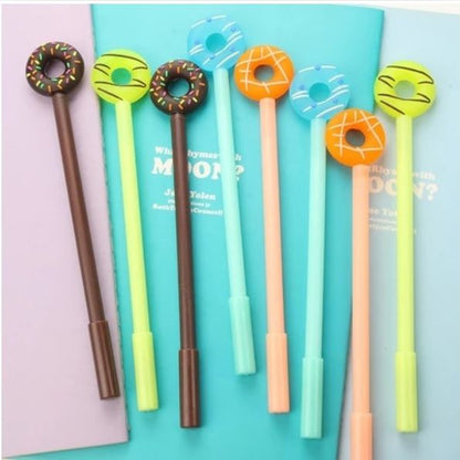 1 Pcs Cute Donuts Gel Pens(Random Colour)