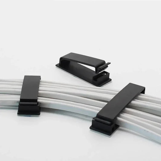 10pc Self Adhesive Cable Clips