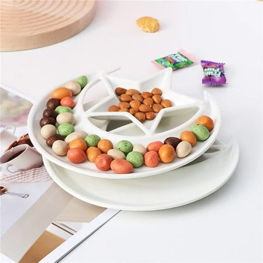 Moon and Star Dessert Plates (5-Pack)