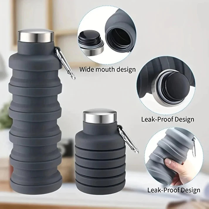 Expandable Silicone Hydration Bottle