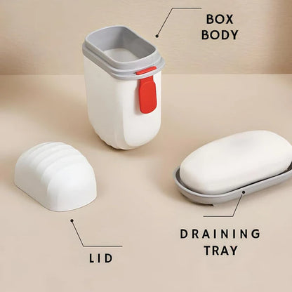 Portable Travel Soap Holder Case