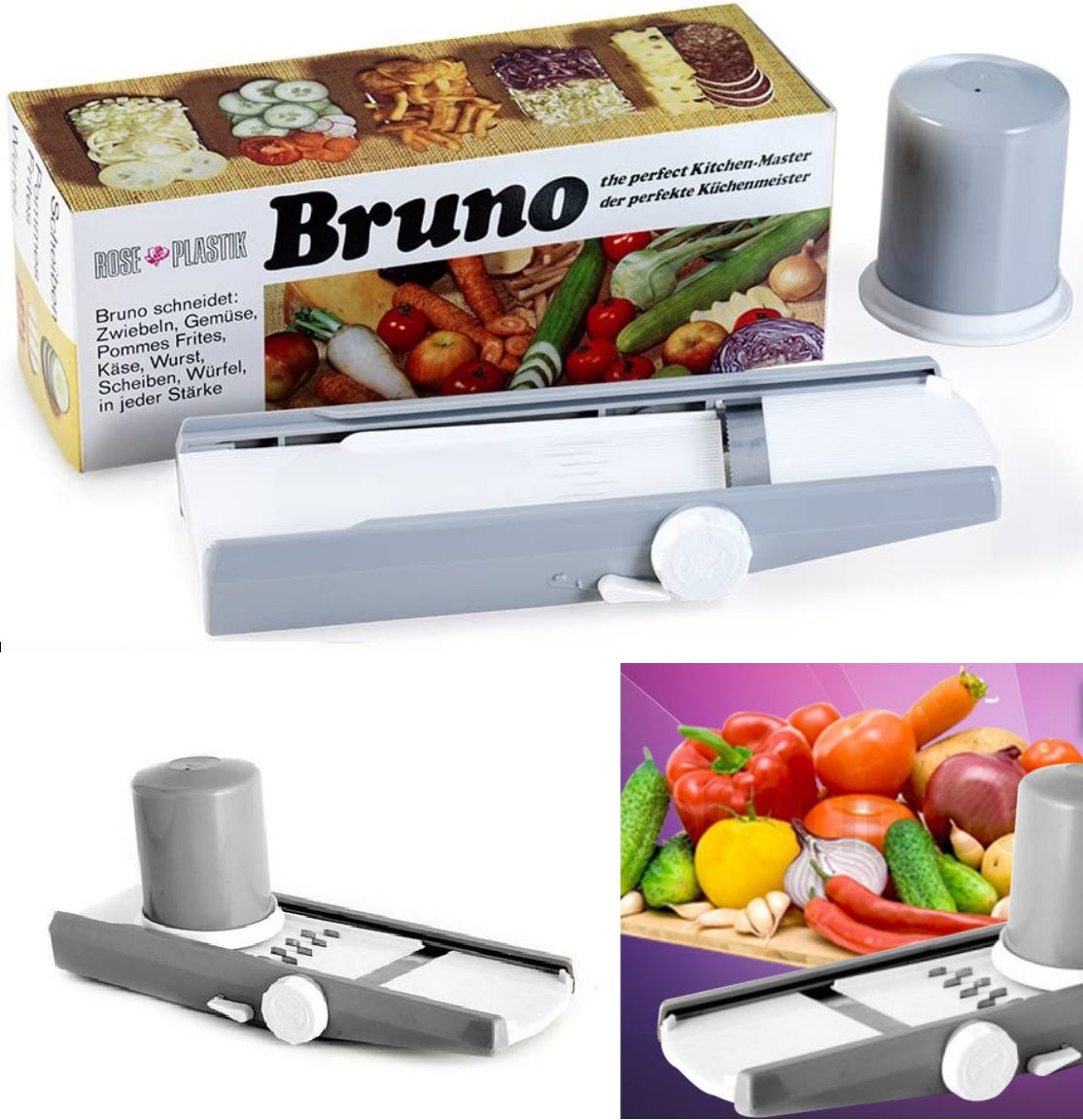 Multi Functional Vegetable Cutter/Slicer Box